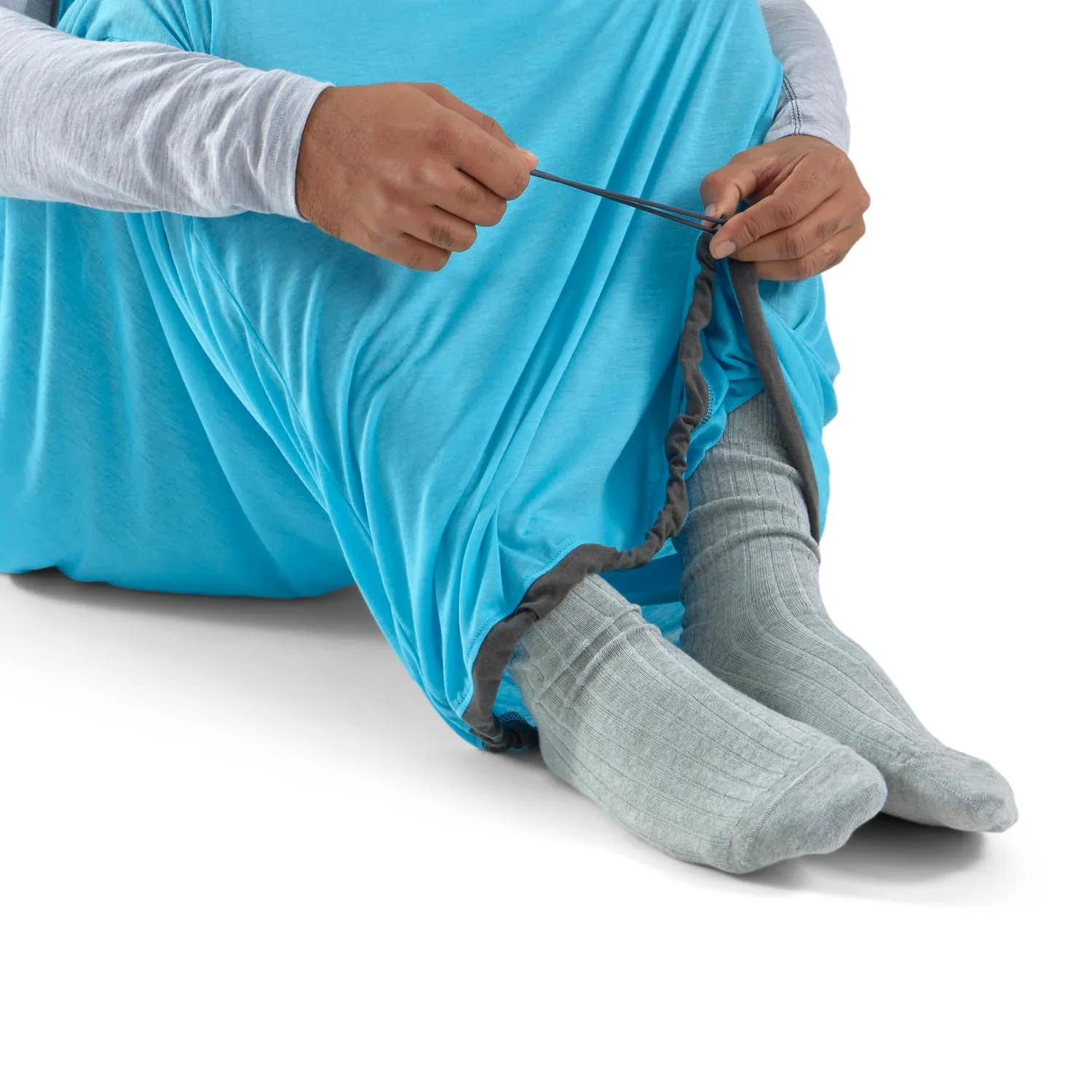 Breeze Sleeping Bag Liner - Mummy w/ Drawcord - Image 3