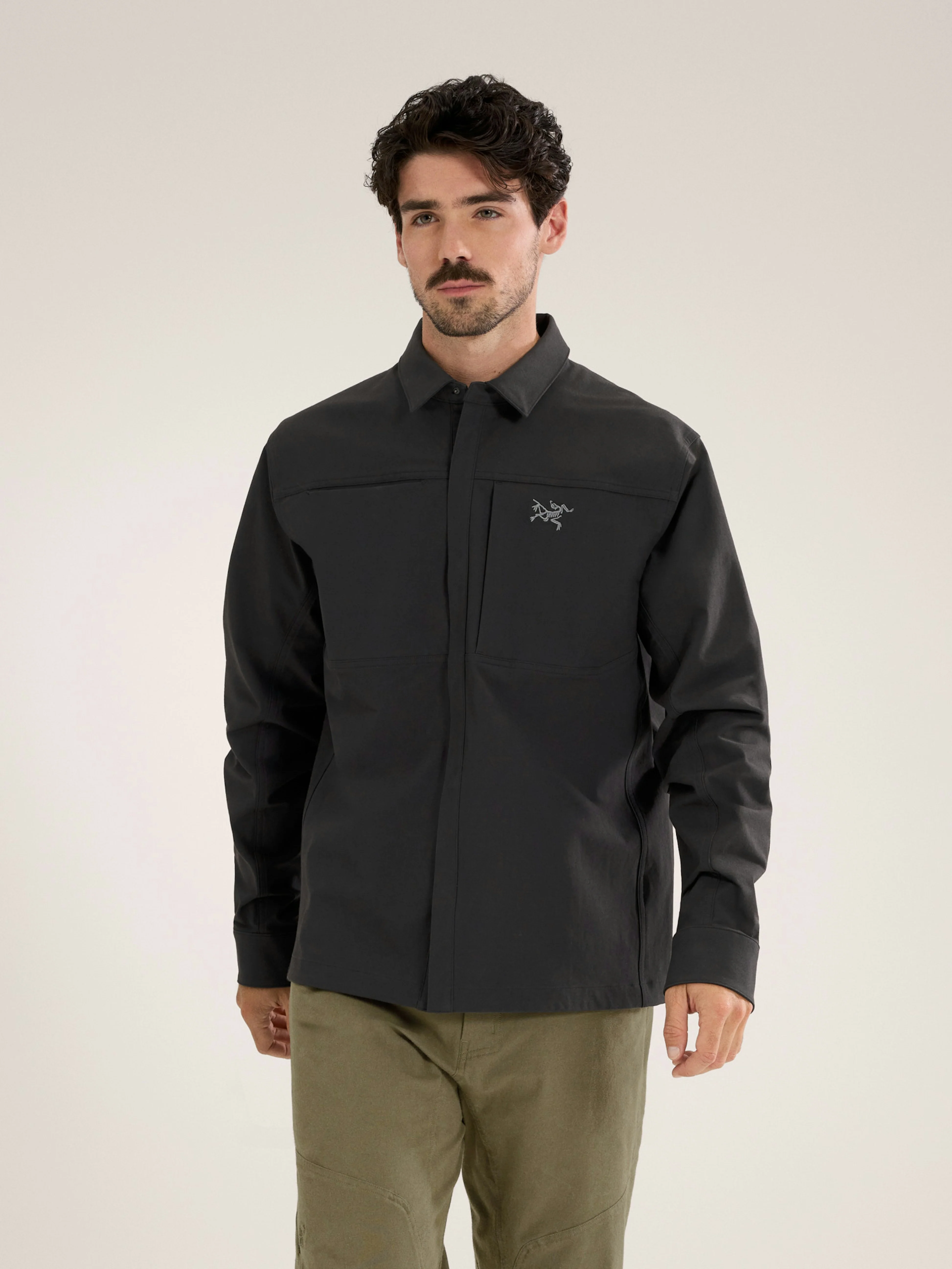 Cronin Cotton Overshirt - Men's - Image 8