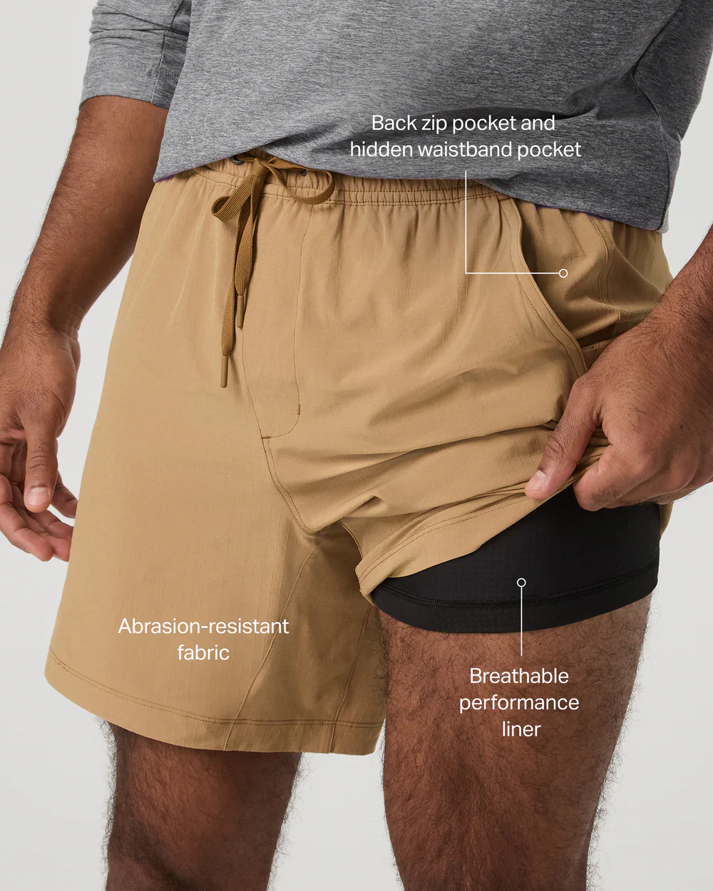 HardKore Short Lined 7" - Men's - Image 4