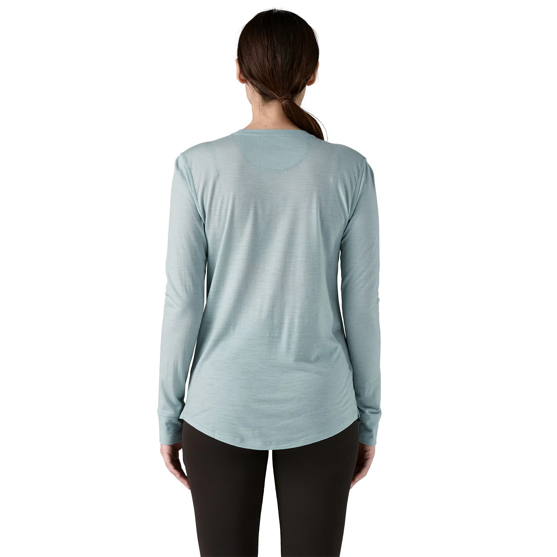 Long Sleeve Cap Cool Merino Blend Graphic Shirt - Women's - Image 3