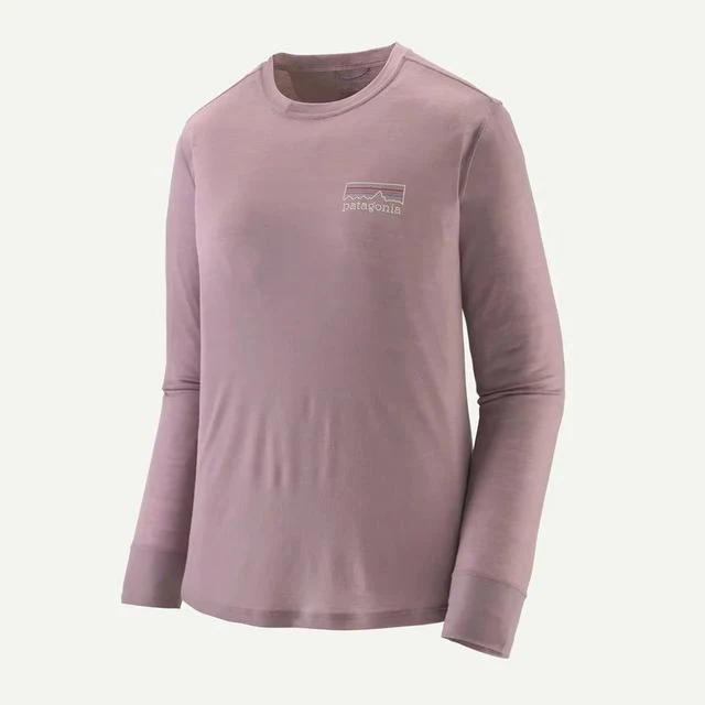 Long Sleeve Cap Cool Merino Blend Graphic Shirt - Women's - Image 5