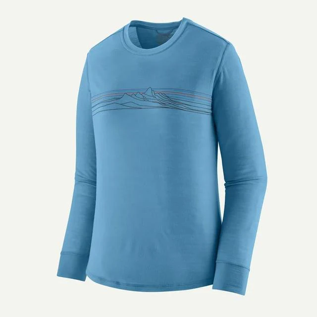 Long Sleeve Cap Cool Merino Blend Graphic Shirt - Women's - Image 6