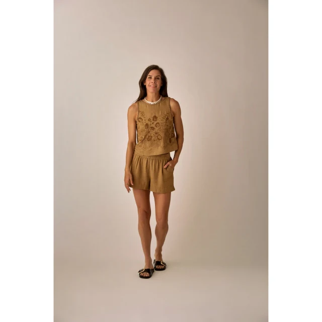 Lou Linen Tank - Women's