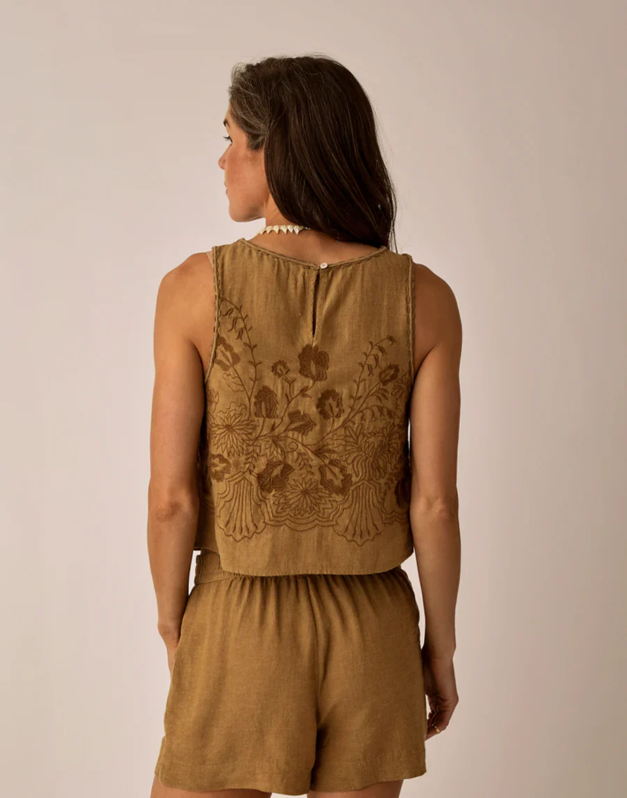 Lou Linen Tank - Women's - Image 4