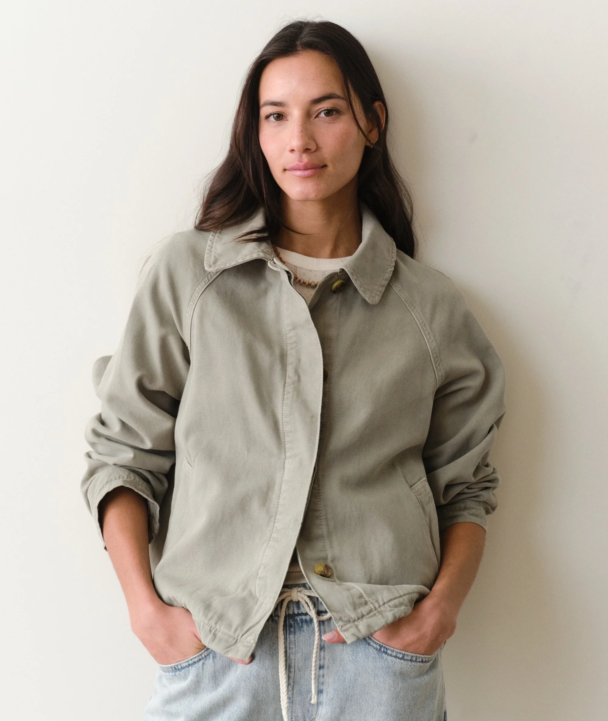 Olivia Cropped Trench - Women's