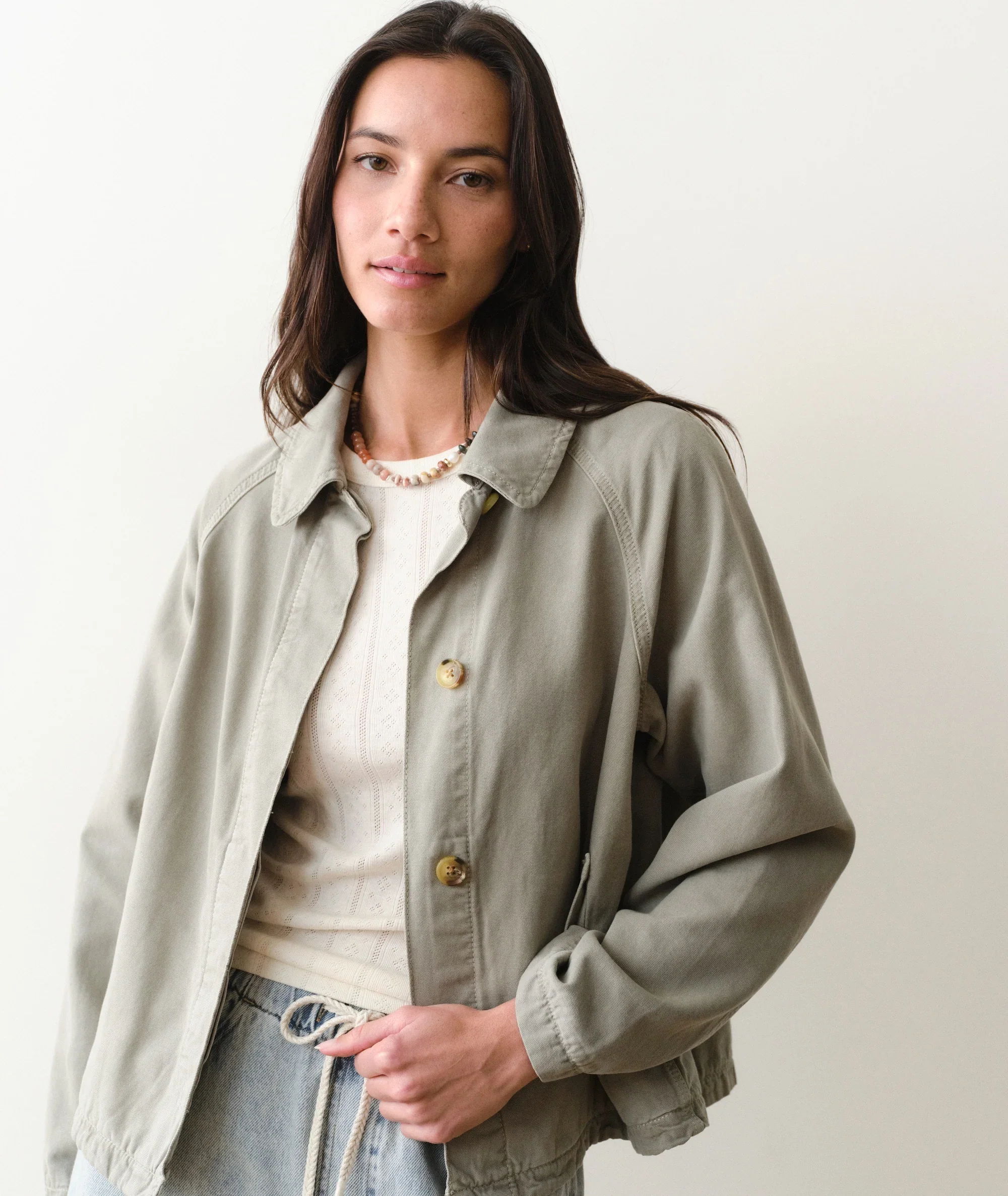 Olivia Cropped Trench - Women's - Image 4
