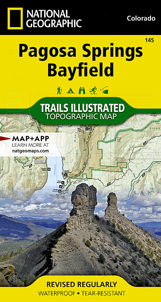 Pagosa Springs, Bayfield Map
