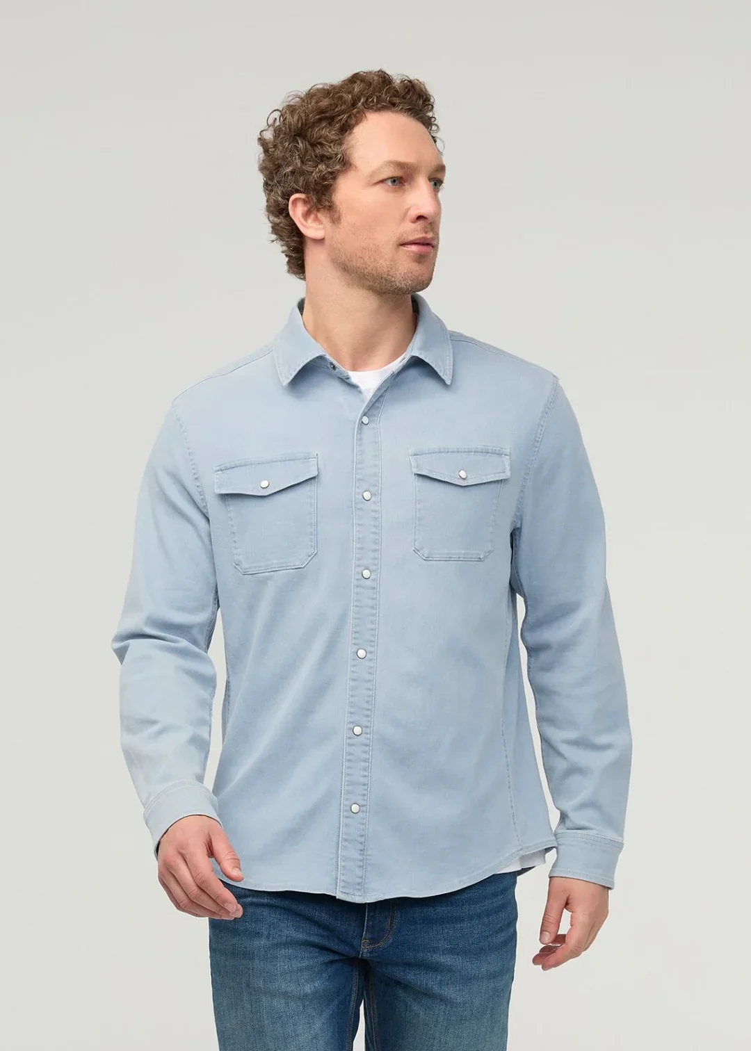 Performance Denim Lite Two-Pocket Shirt - Men's