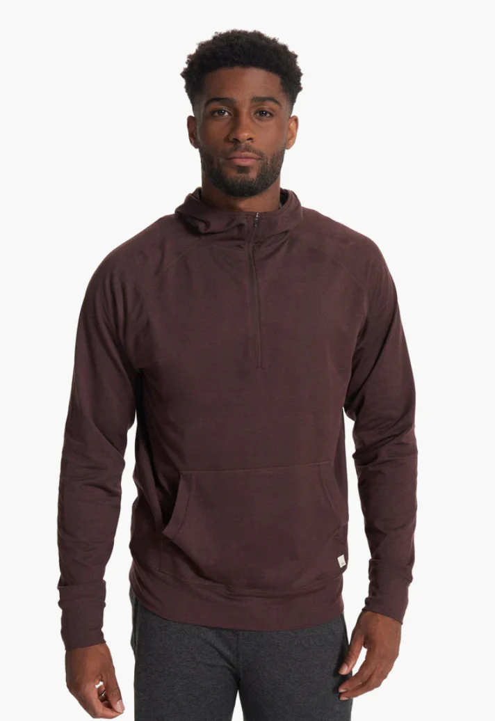 Ponto Performance Half Zip Hood - Men's