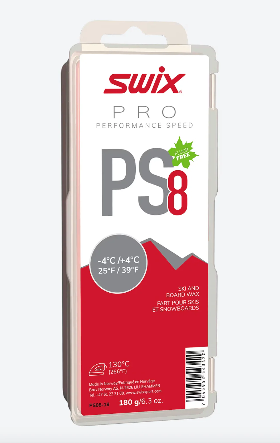 PS8 Red, -4C/+4C
