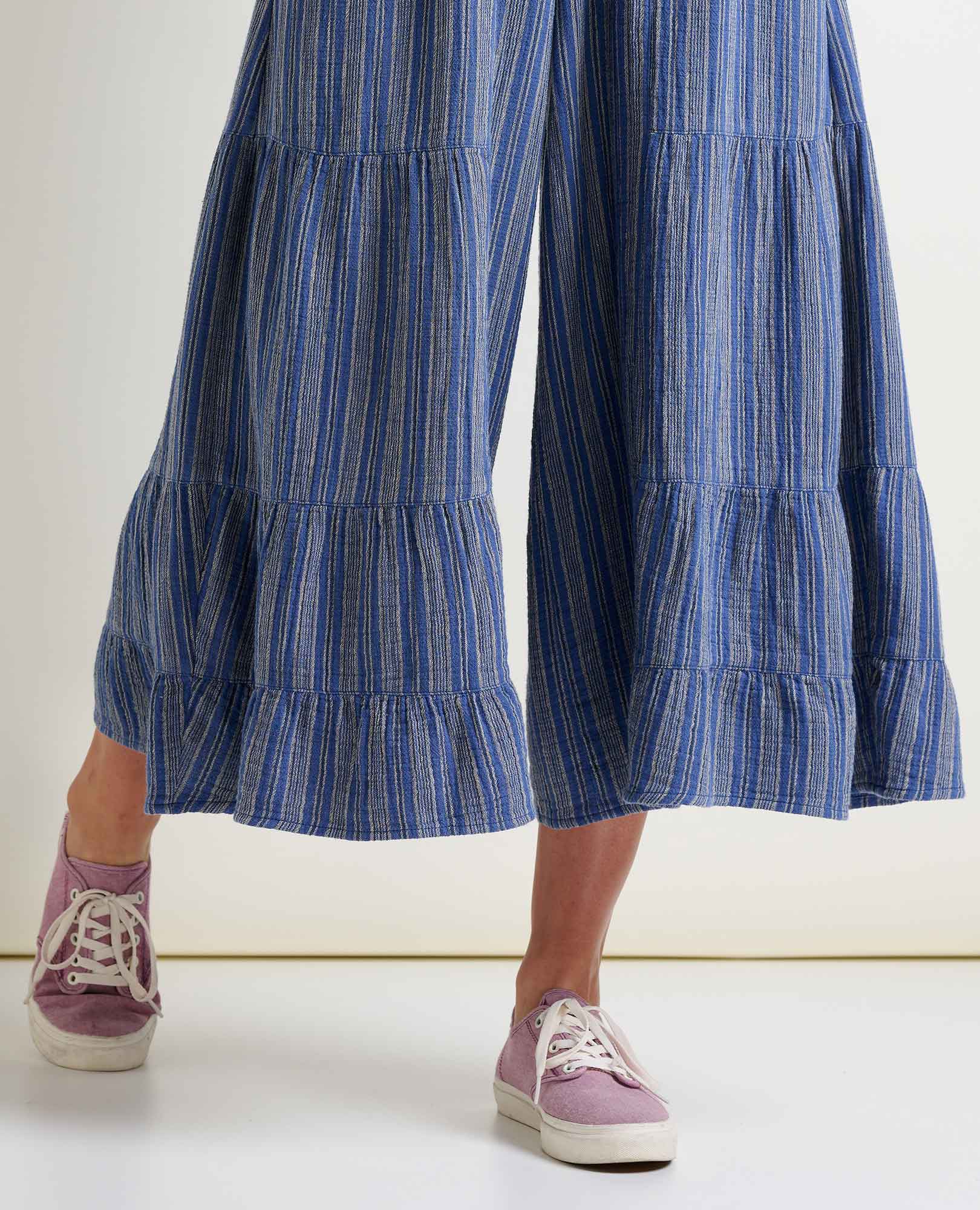 Tate Double Weave Palazzo Pant - Women's - Image 3