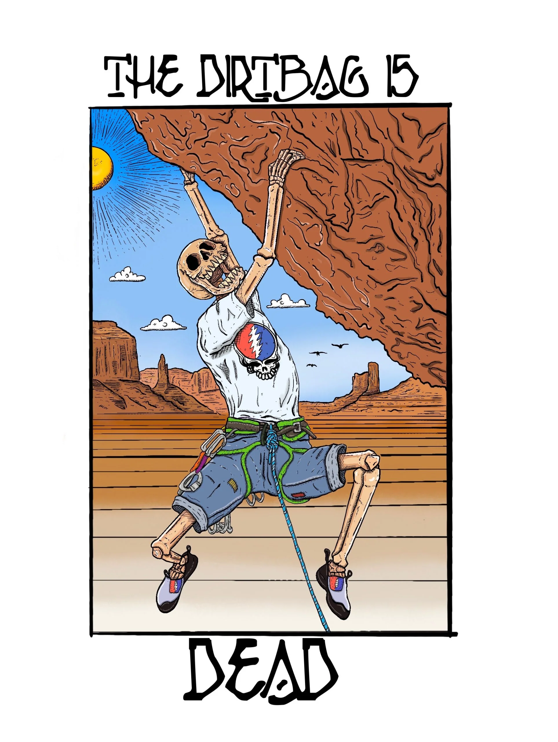 The Dirtbag is Dead sticker