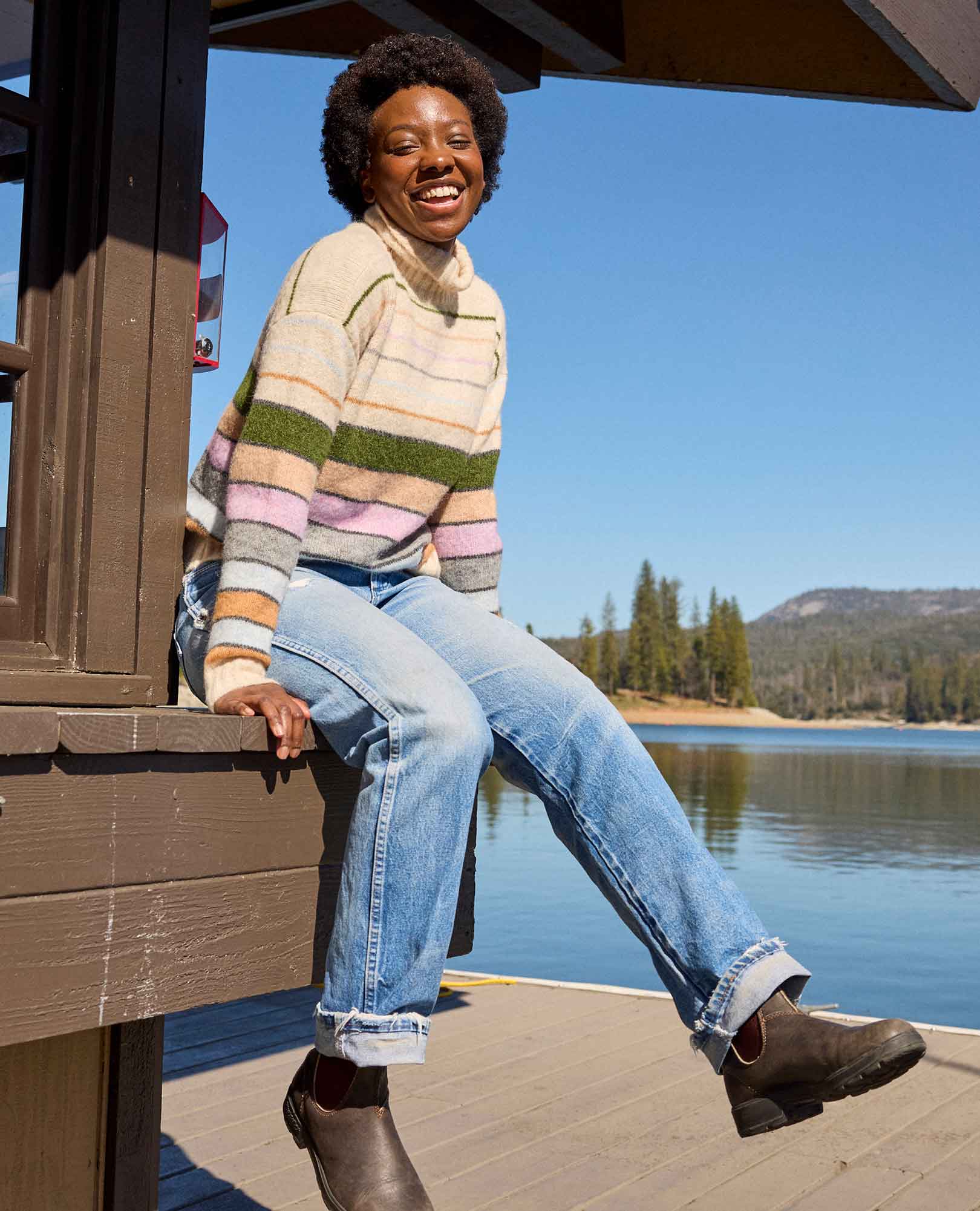 Toddy T-Neck Sweater - Women's - Image 4