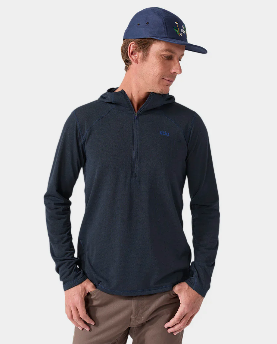 Trax Power Grid Half Zip Hoodie - Men's - Image 3