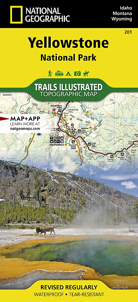 Yellowstone National Park Map