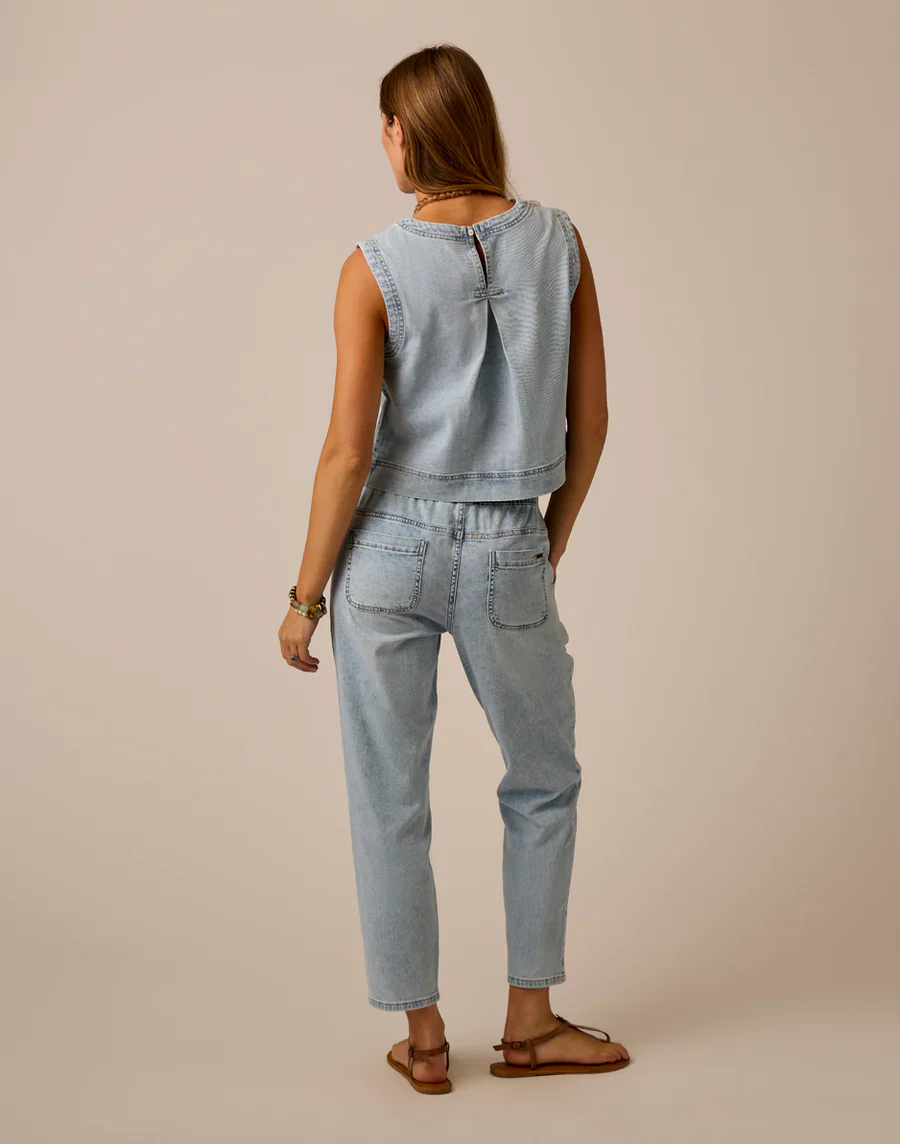 Zoe Lightweight Denim Pant - Women's - Image 3
